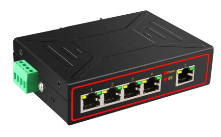 S01 5 Port Ethernet 10/100/1000MB RJ45 Unmanaged Switch 